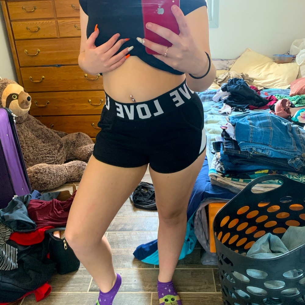 PINK shorts